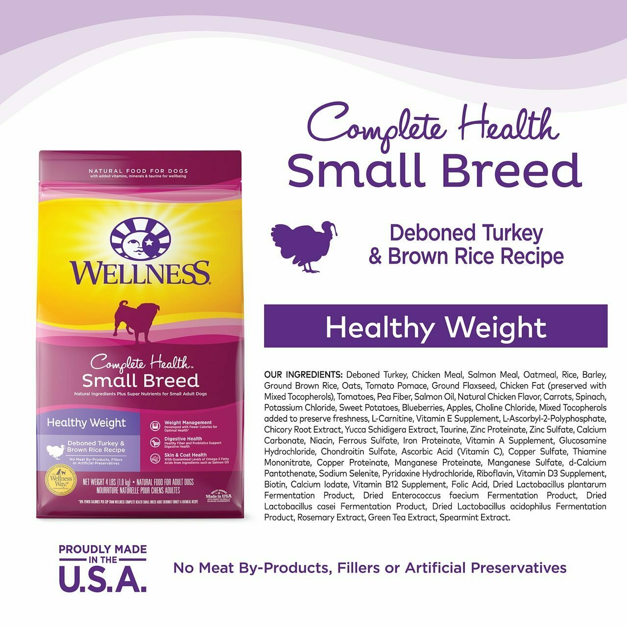 Wellness small outlet breed healthy weight