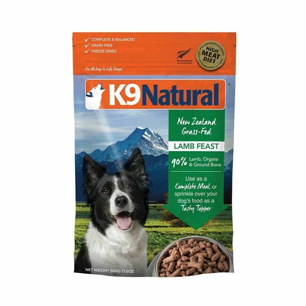 K9 Natural Lamb Feast Freeze Dried Dog Food image number null