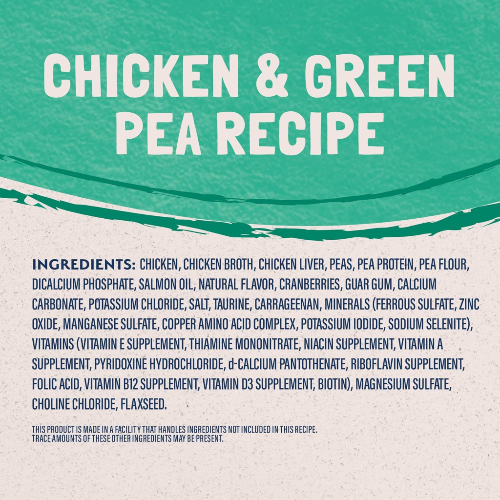 Natural Balance Limited Ingredient Chicken & Green Pea Recipe Cat Wet Can, 5.5-oz image number null