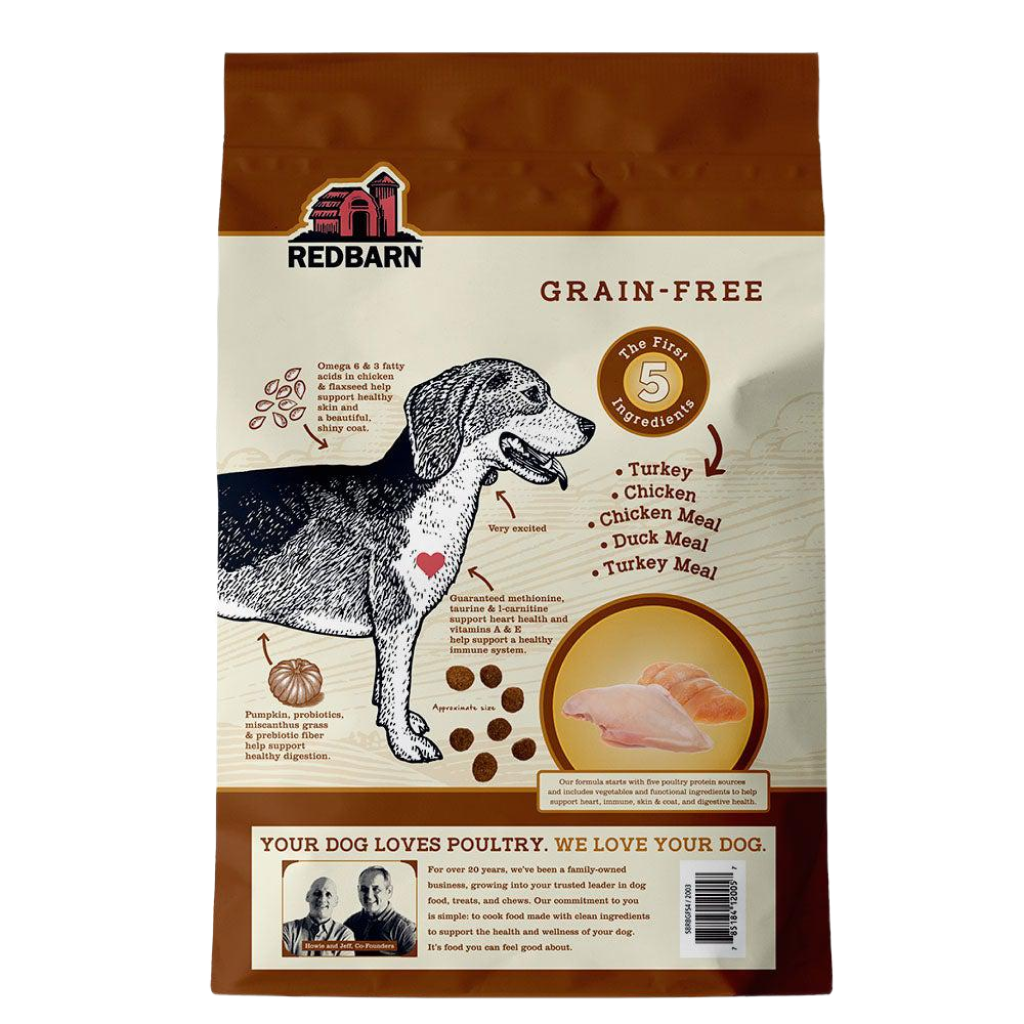 Redbarn Grain Free Sky Recipe Dog Food 4-lb Bag image number null