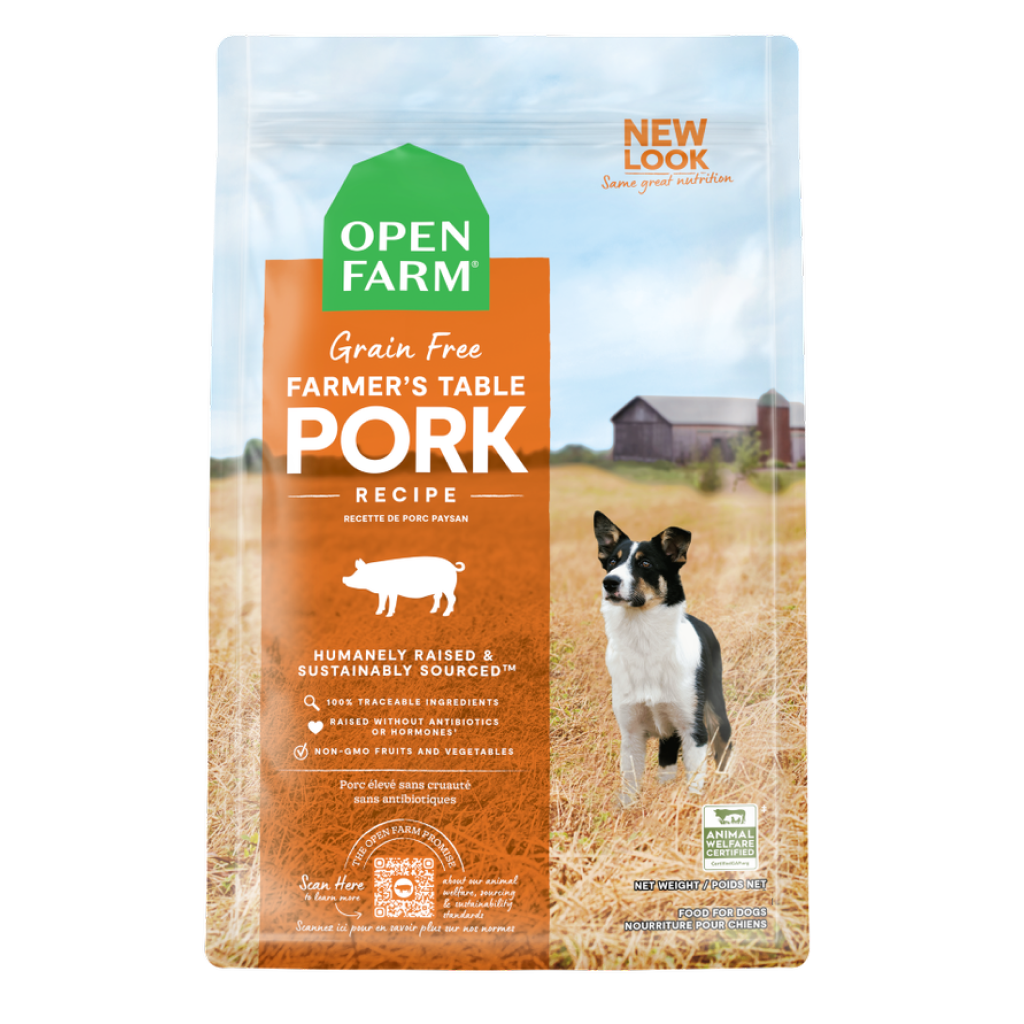 Open Farm Grain Free Farmer's Table Pork Recipe, 22-lb image number null