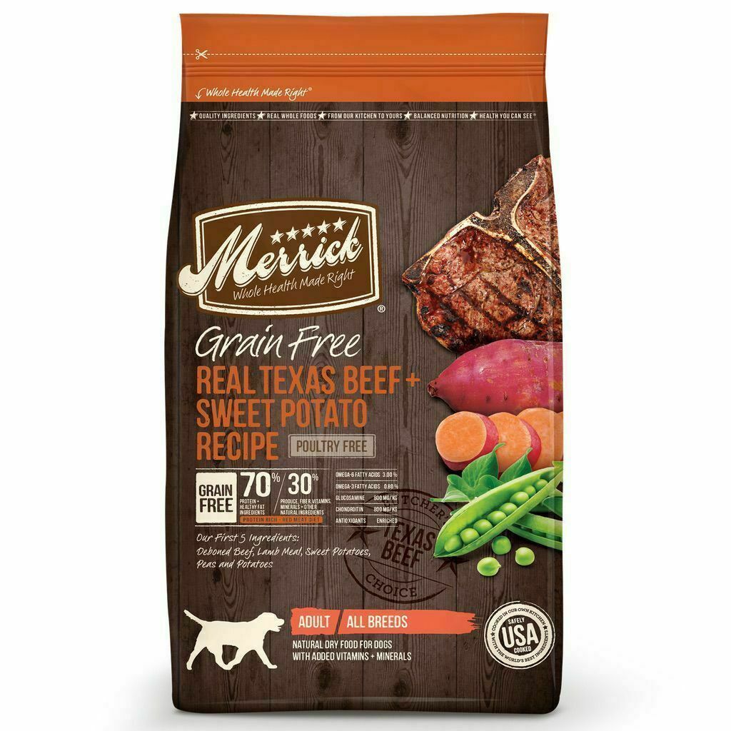 Merrick Grain Free Texas Beef image number null