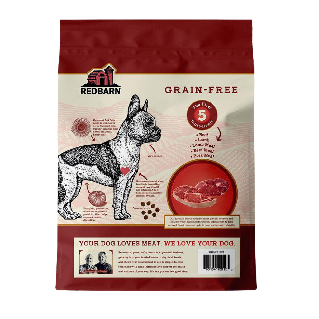 Redbarn Grain Free Land Recipe Dog Food 22-lb Bag image number null