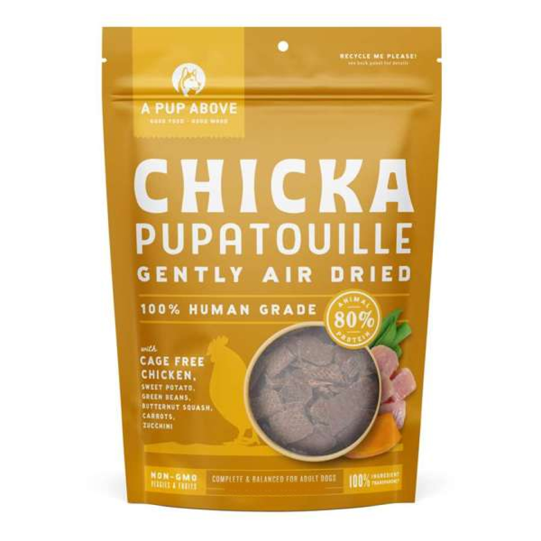 A Pup Above Chicken Pupatouille Adult Gently Air Dried Dog Food, 2-lb image number null