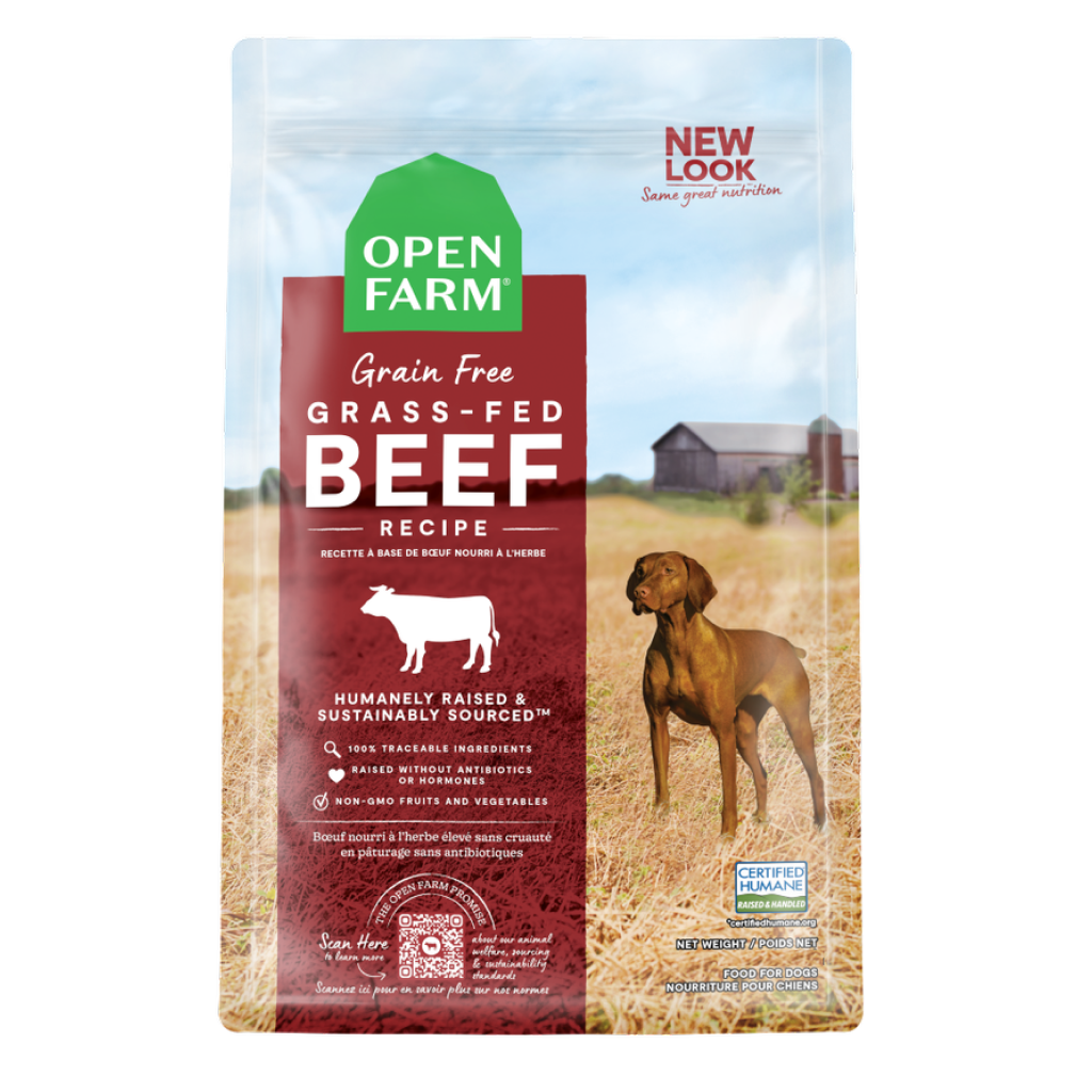 Open Farm Grain Free Grass-Fed Beef Recipe, 22-lb image number null