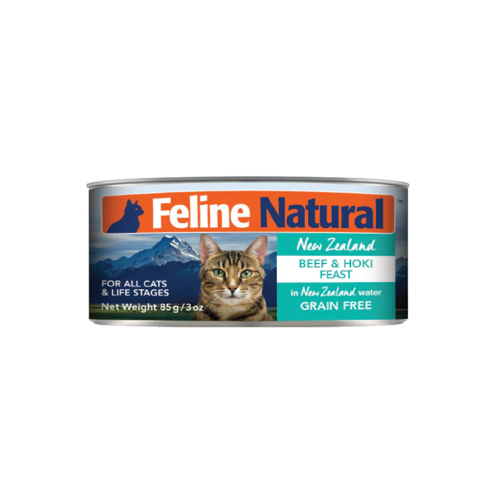 Feline Natural Beef & Hoki Feast Cat Can, 3-oz image number null