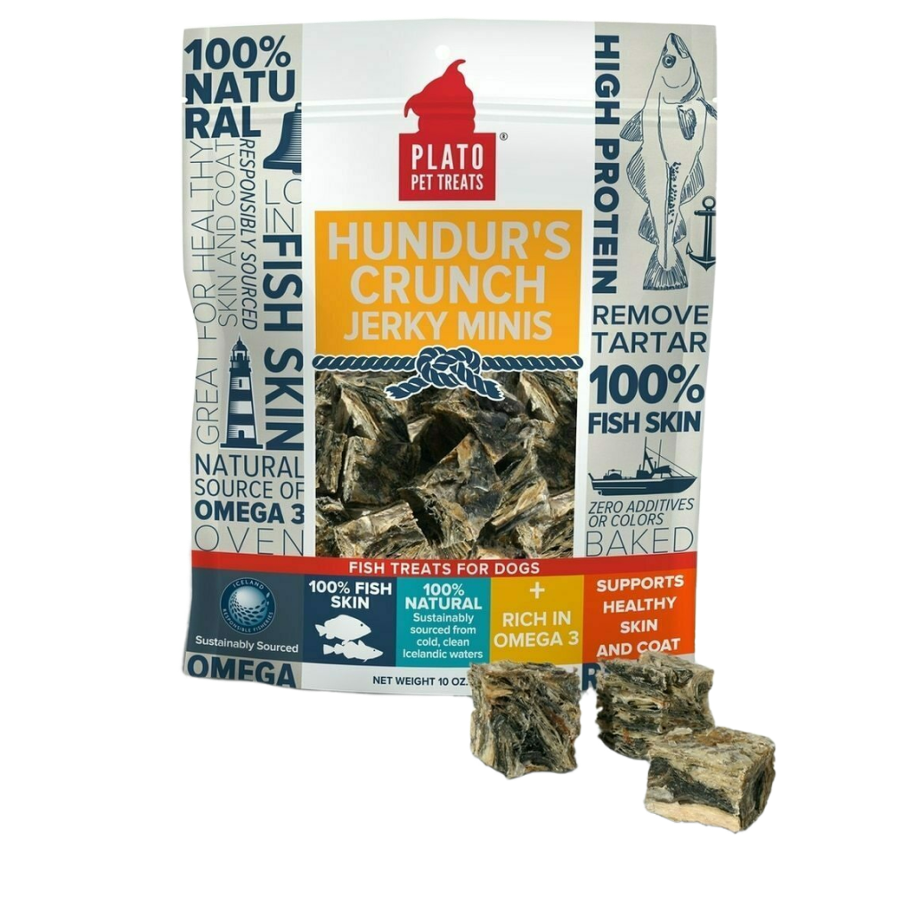 Hundur's Crunch Jerky Minis, 3.5-oz image number null