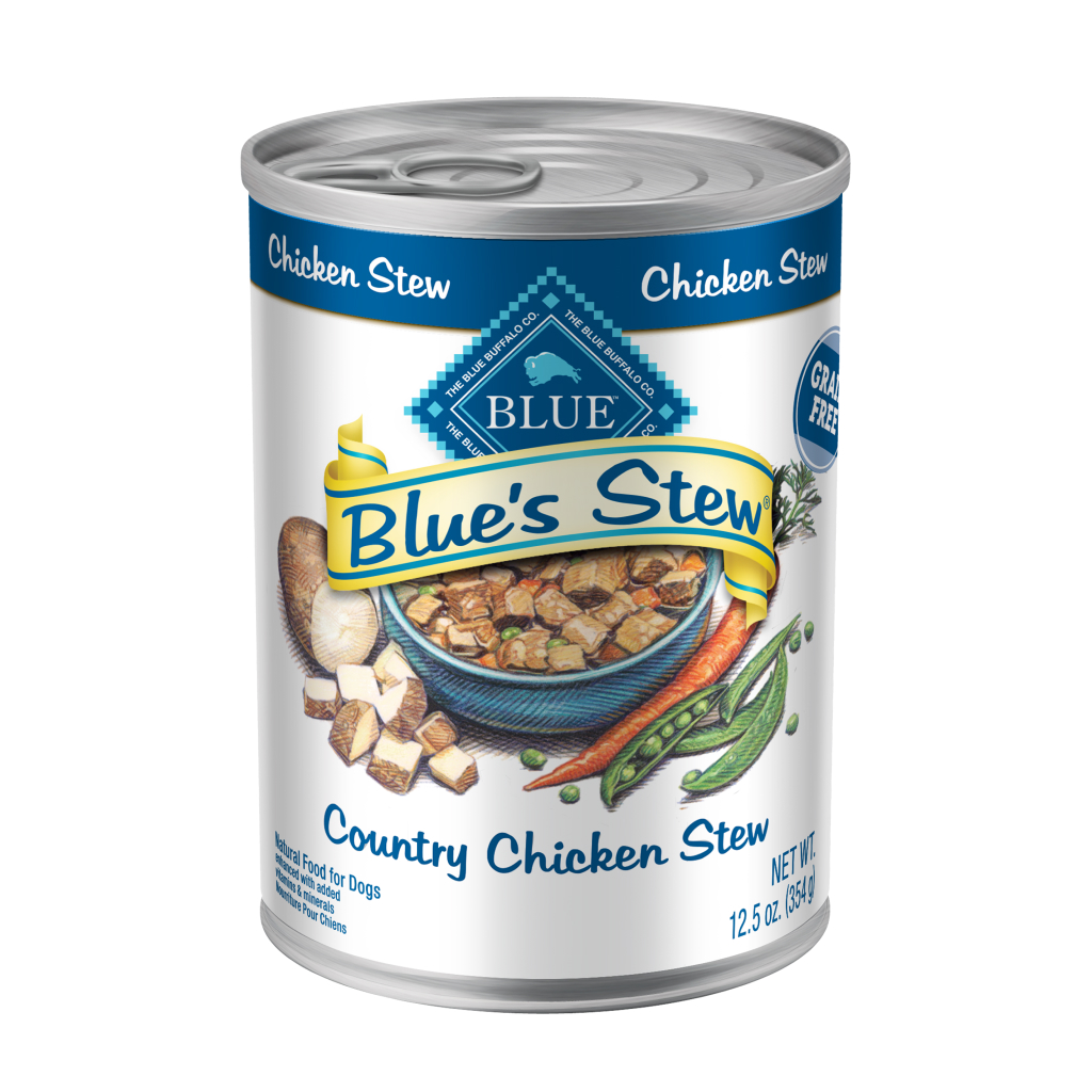 Blue Buffalo Blue's Stew Country Chicken Stew Adult Wet Canned Dog Food, 12.5-oz image number null