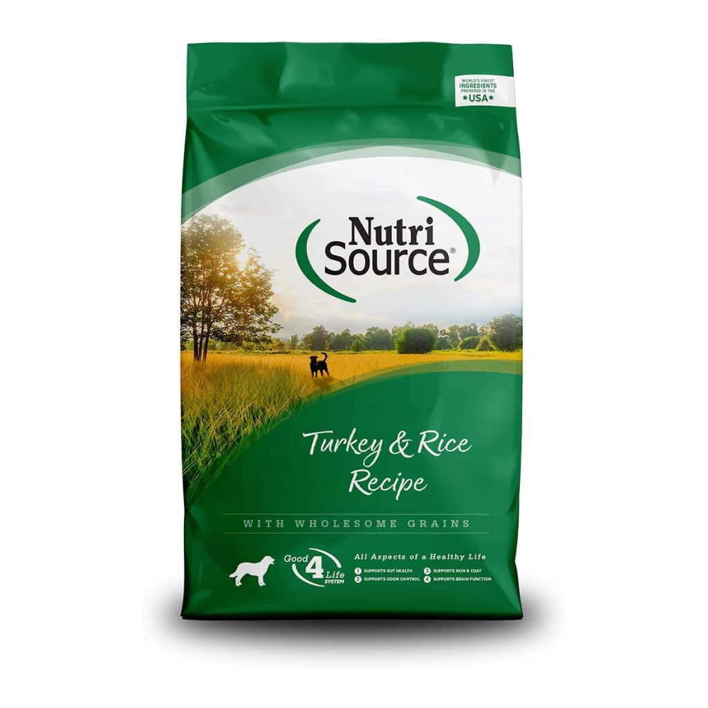 Nutrisource Turkey & Rice Recipe Dry Dog Food, 26-lb image number null