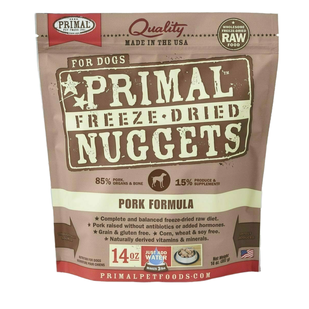 Canine Pork Formula Nuggets 14-oz image number null