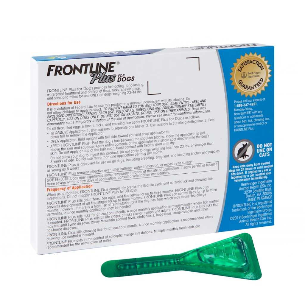 23-44-lb 6 Pack Frontline Dog image number null