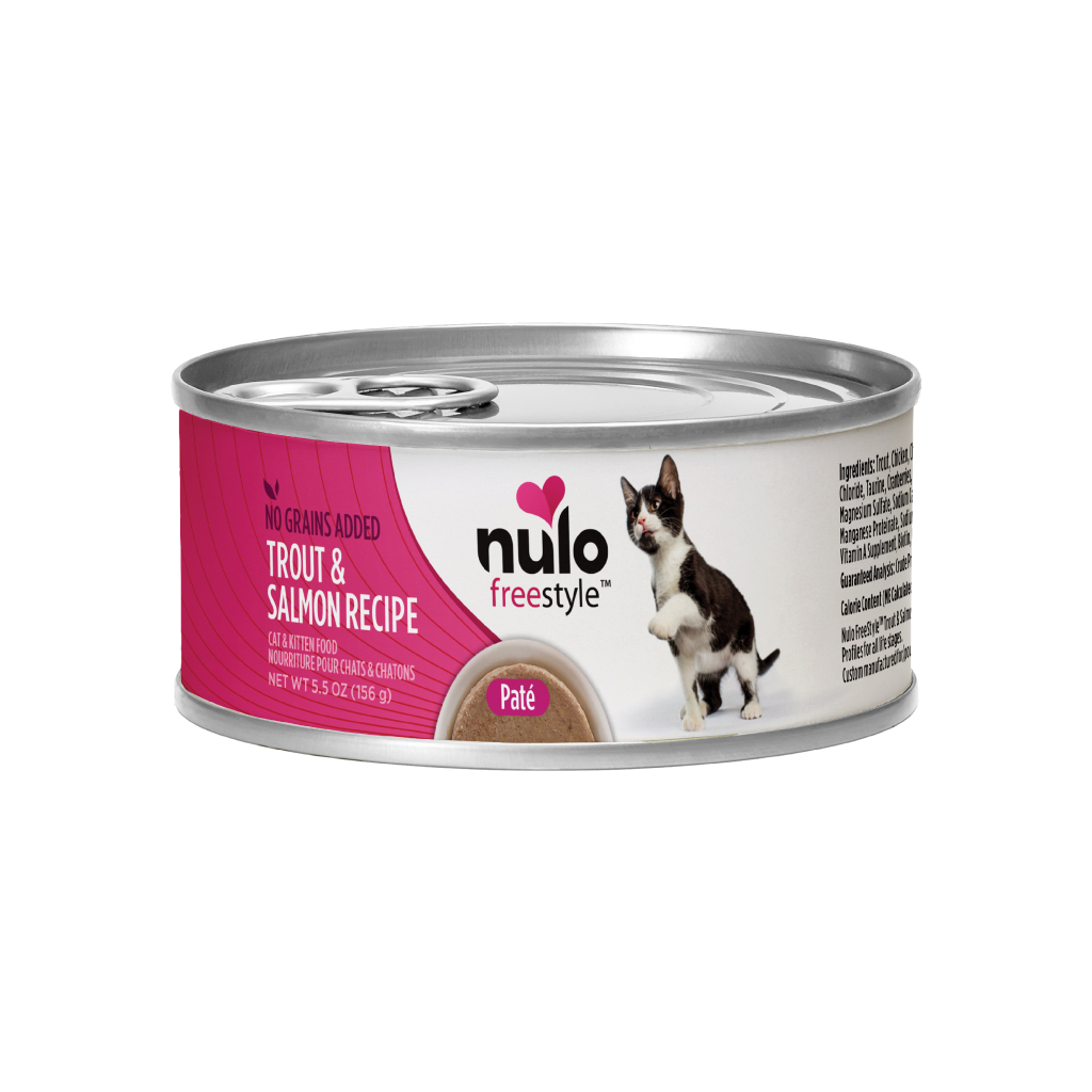 Nulo FreeStyle Cat Grain-Free Trout & Salmon Can, 5.5-oz image number null