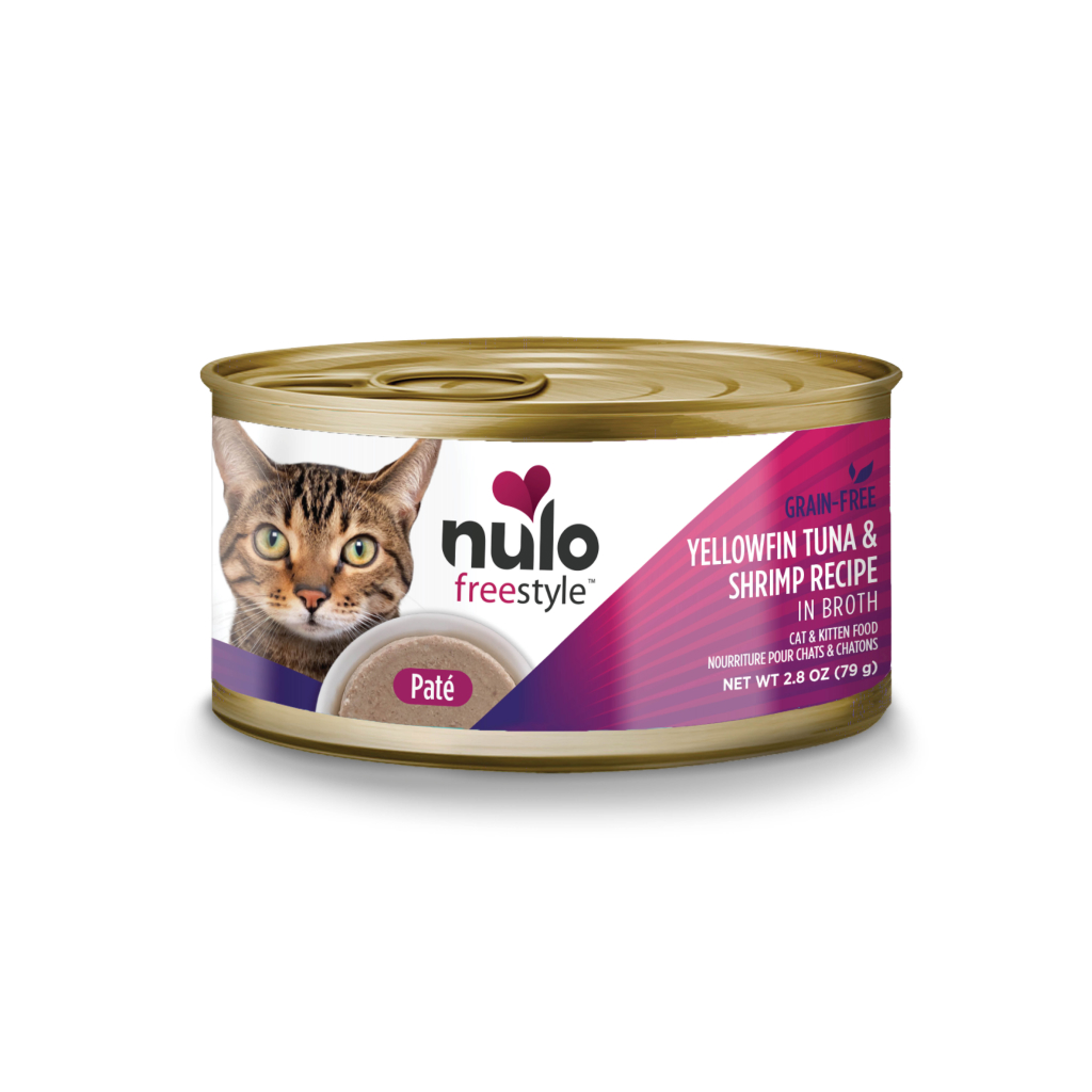 Nulo FreeStyle Cat & Kitten Yellowfin Tuna & Shrimp Pate Can, 2.8-oz image number null