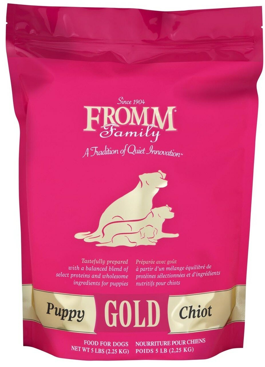 Buy Fromm Family Puppy Gold Food for Dogs 5 lb for USD 16.99