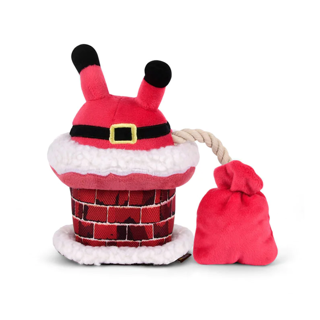 P.L.A.Y. Pet Clumsy Claus Holiday Plush Toy, 1-count image number null