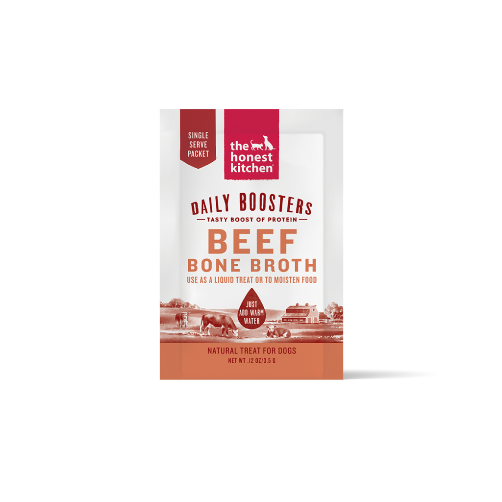 The Honest Kitchen Daily Boosts: Instant Beef Bone Broth with Turmeric image number null