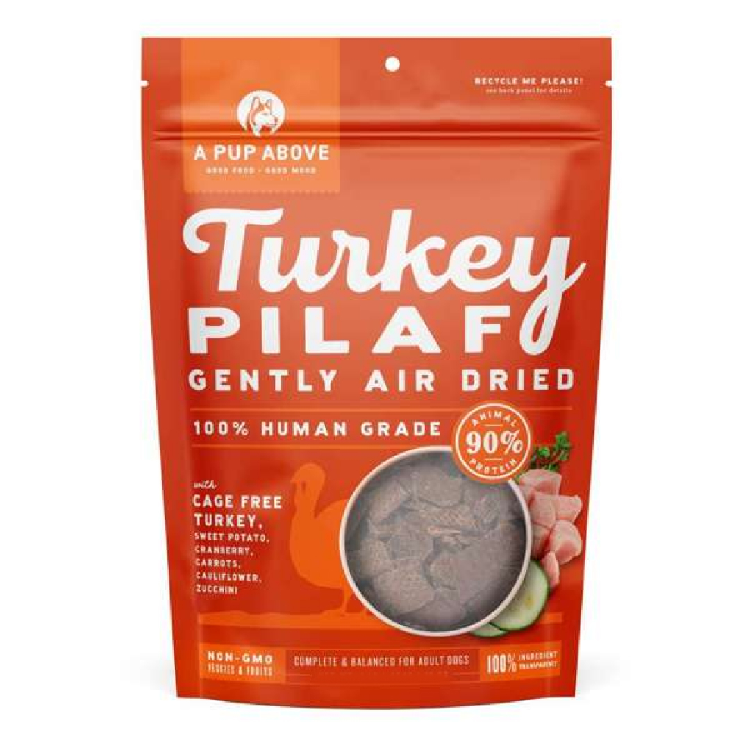 A Pup Above Turkey Pilaf Adult Gently Air Dried Dog Food, 2-lb image number null