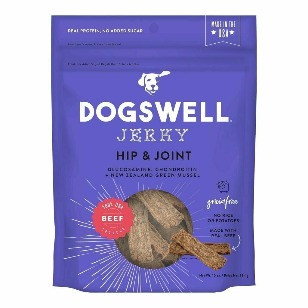 Dogswell Hip & Joint Beef Jerky - 10-oz image number null