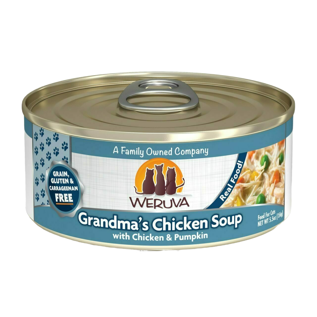 Weruva Classic Cat Food, Grandma's Chicken Soup With Chicken Breast & Pumpkin In Gravy image number null