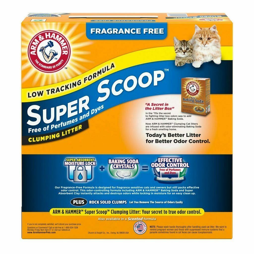 Arm & Hammer SuperScoop Litter, 20-lb image number null