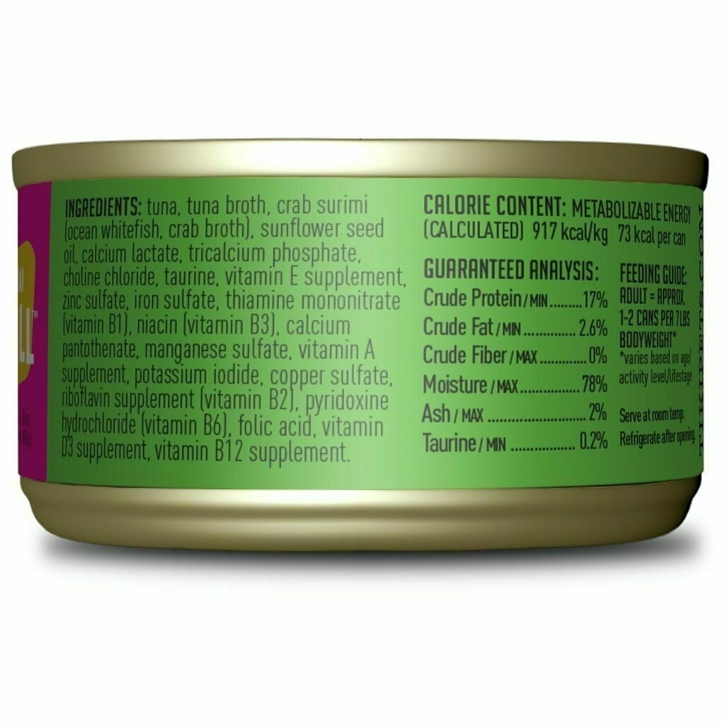 Tiki Cat Grill Lanai Tuna Crab Surimi  - 12Tr 2.8-oz image number null