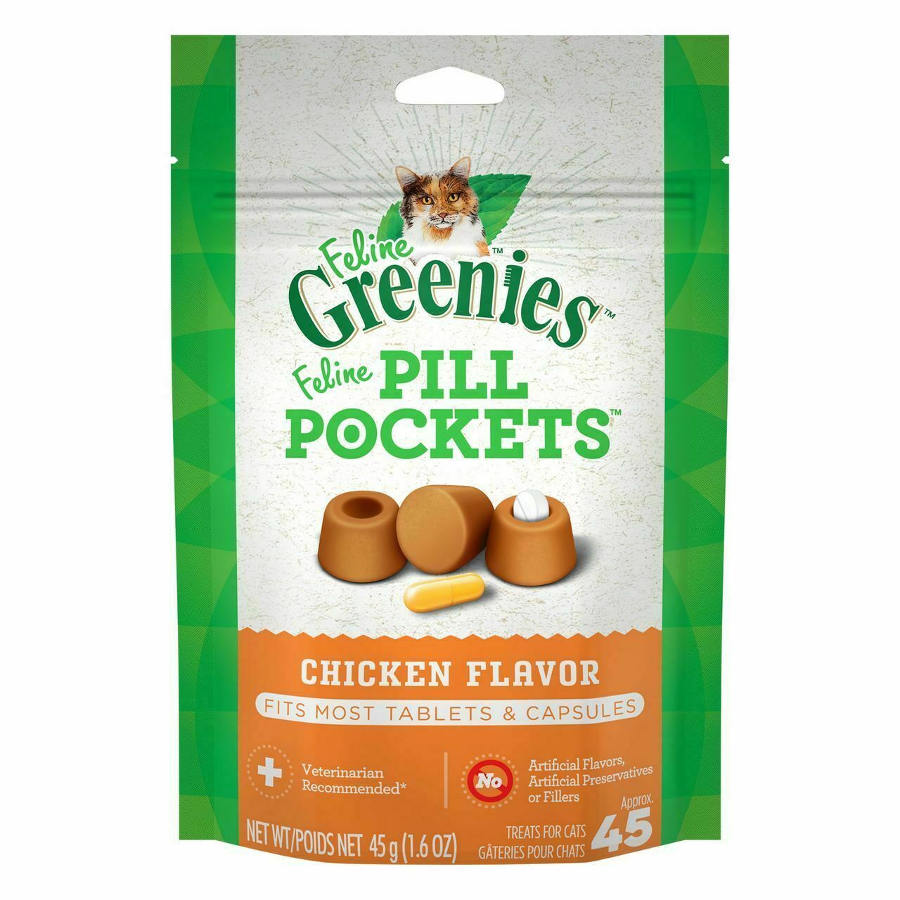 Cat greenies clearance pill pockets