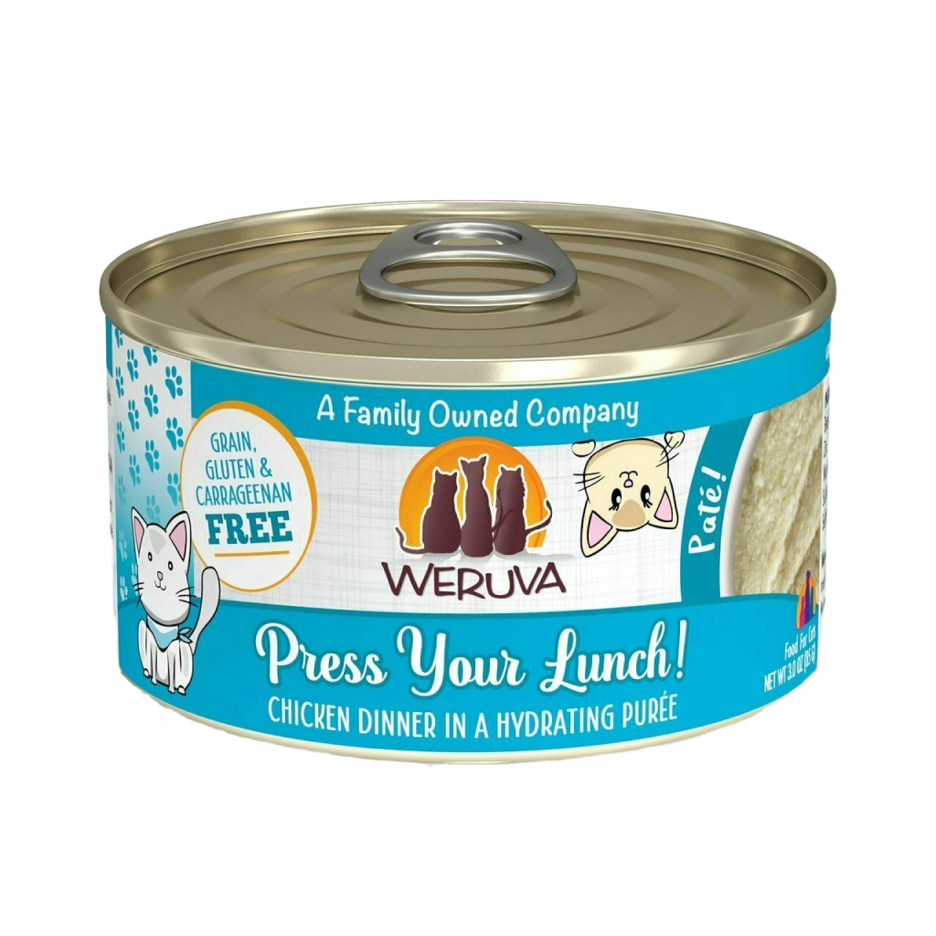 Weruva Classic Cat Pate, Press Your Lunch! With Chicken image number null