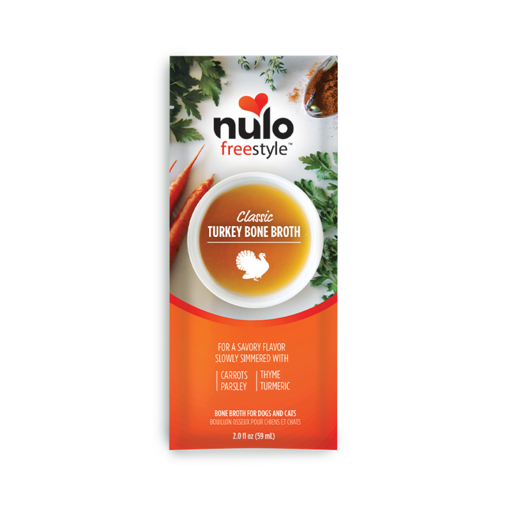 Nulo FreeStyle Dog Cat Turkey Bone Broth, 2-oz image number null