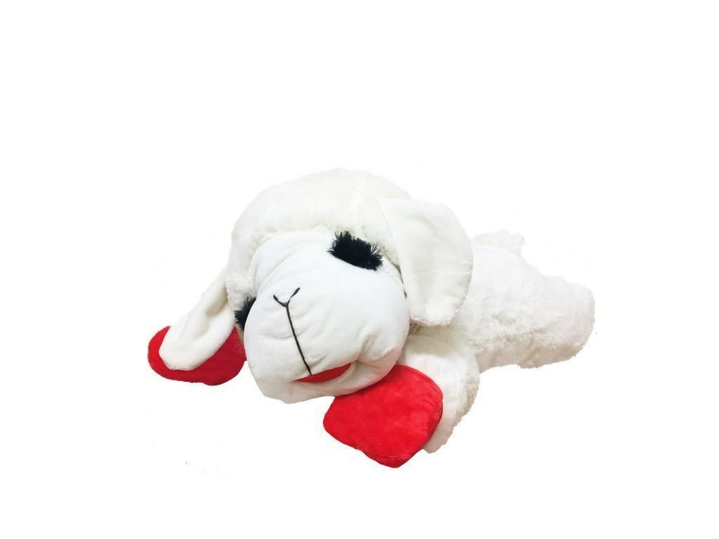 Multipet Jumbo Lamb Chop Dog Toy 1 count 24 in