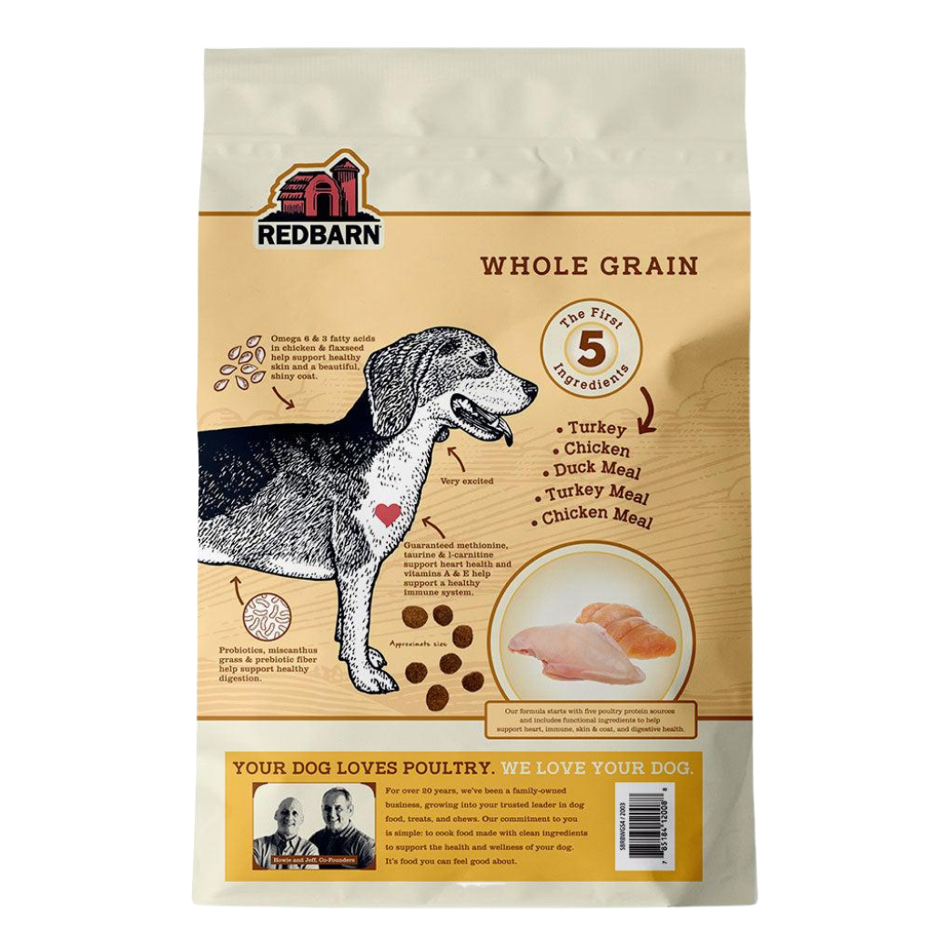 Redbarn Whole Grain Sky Recipe Dog Food 4-lb Bag image number null