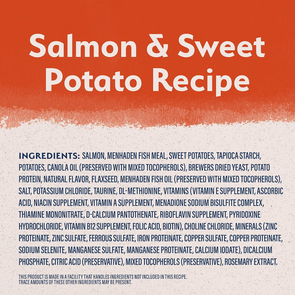 Natural Balance Limited Ingredient Grain Free Salmon & Sweet Potato Recipe Dog Dry Food Bag, 24-lb image number null