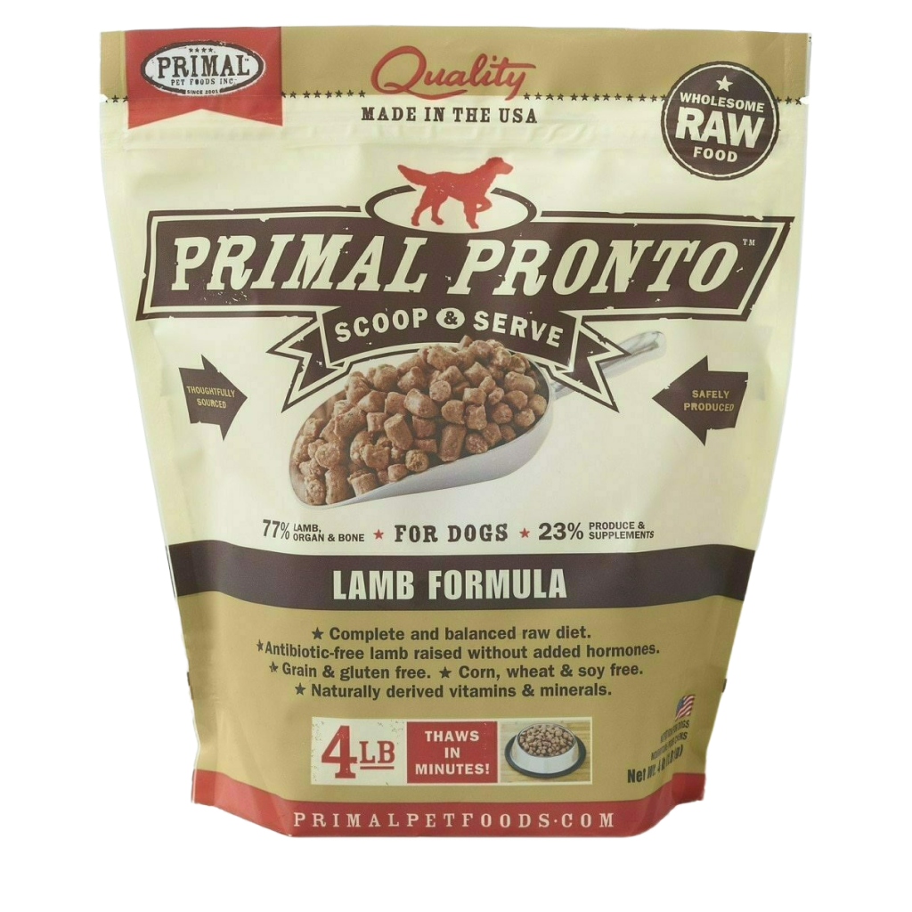 Frozen Canine Lamb Pronto Formula 4-lb image number null