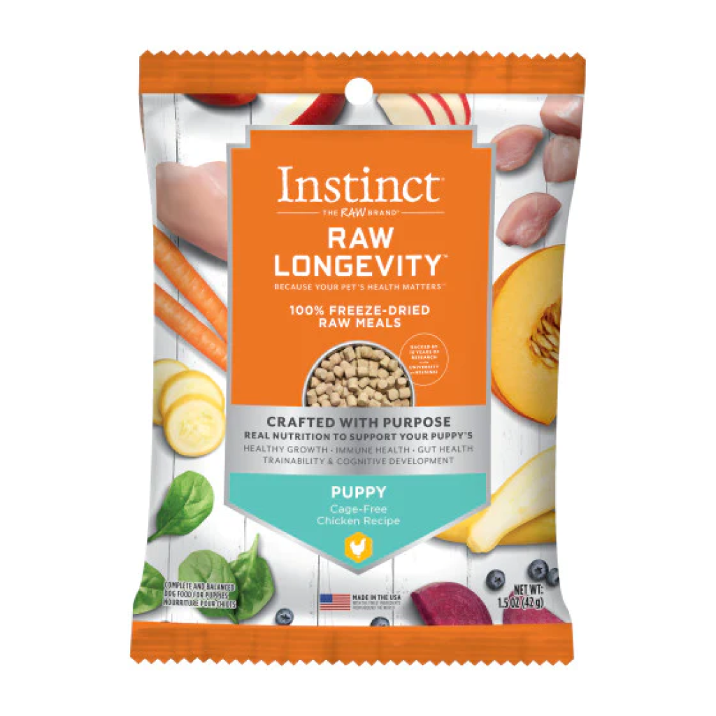 Instinct freeze dried shop raw dog food