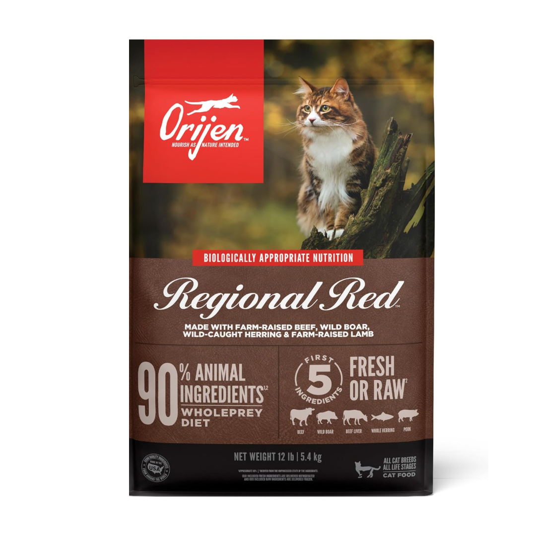 Orijen Regional Red Cat Food, 12-lb image number null