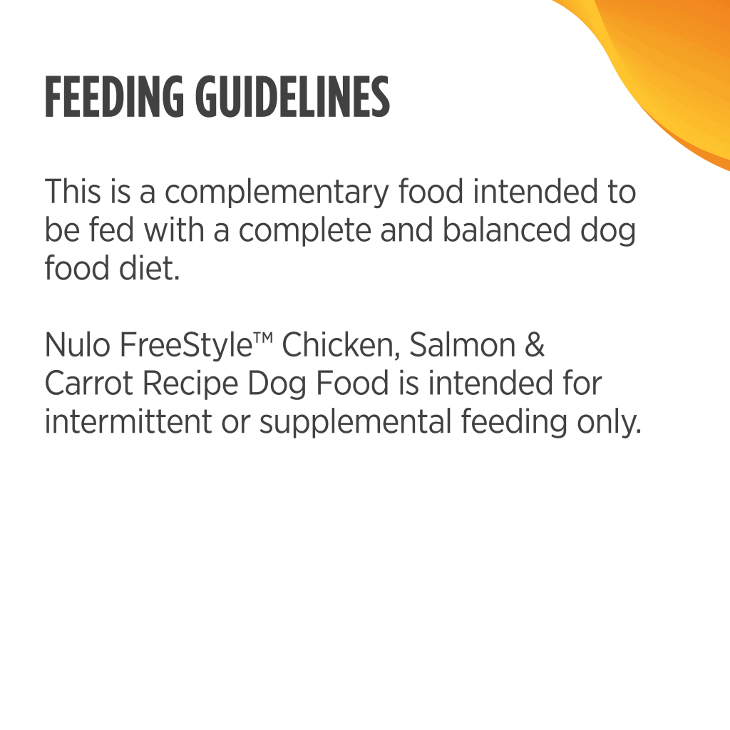 Nulo FreeStyle Dog Chicken, Salmon, & Carrot in Broth Pouch, 2.8-oz image number null