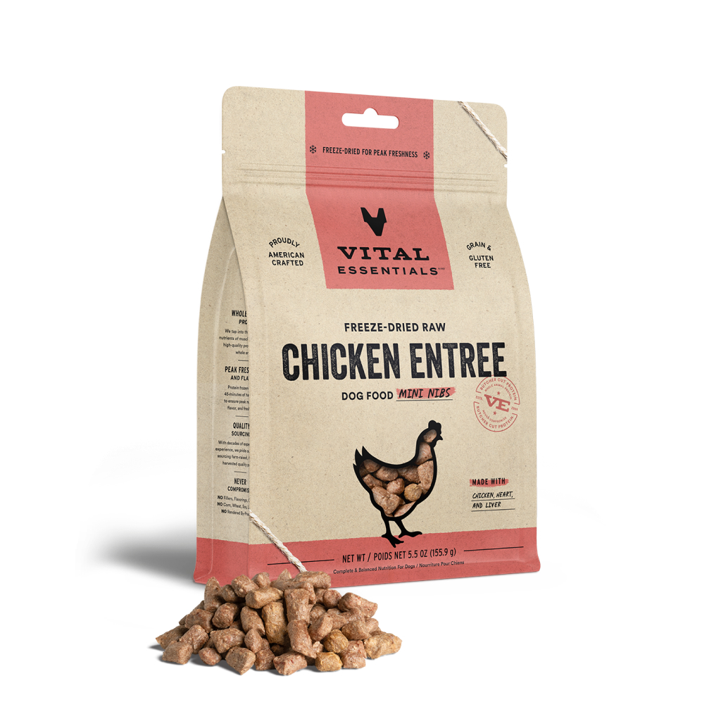 Freeze-Dried Chicken Mini-Nibs Dog Entree image number null