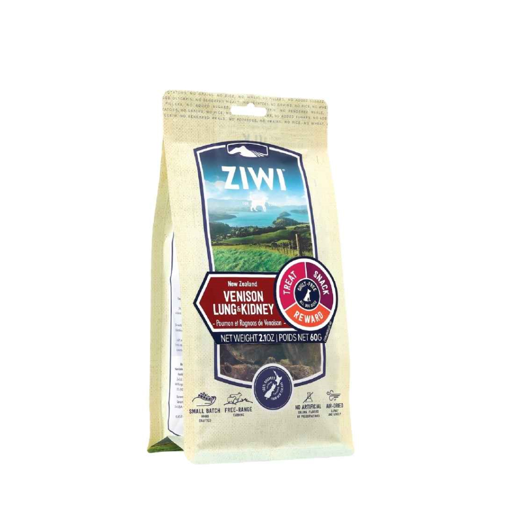 ZIWI New Zealand Venison Lung & Kidney Dog Treats, 2.1-oz image number null