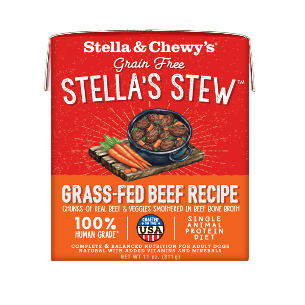 Stella & Chewy's Dog Stella's Stew, Grass Fed Beef Recipe, 11 Fluid-oz image number null