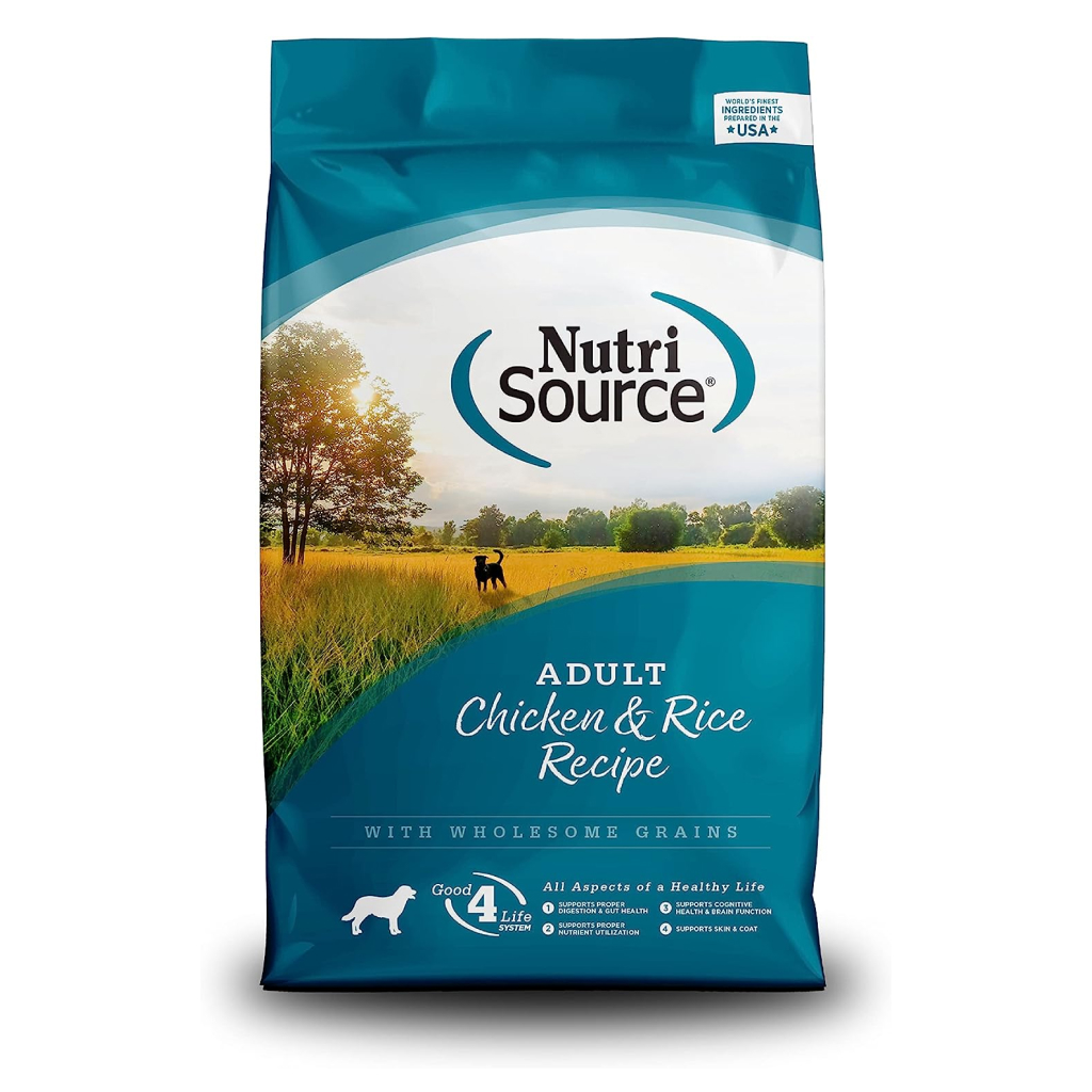 Nutrisource Chicken & Rice Recipe Dry Dog Food, 26-lb image number null