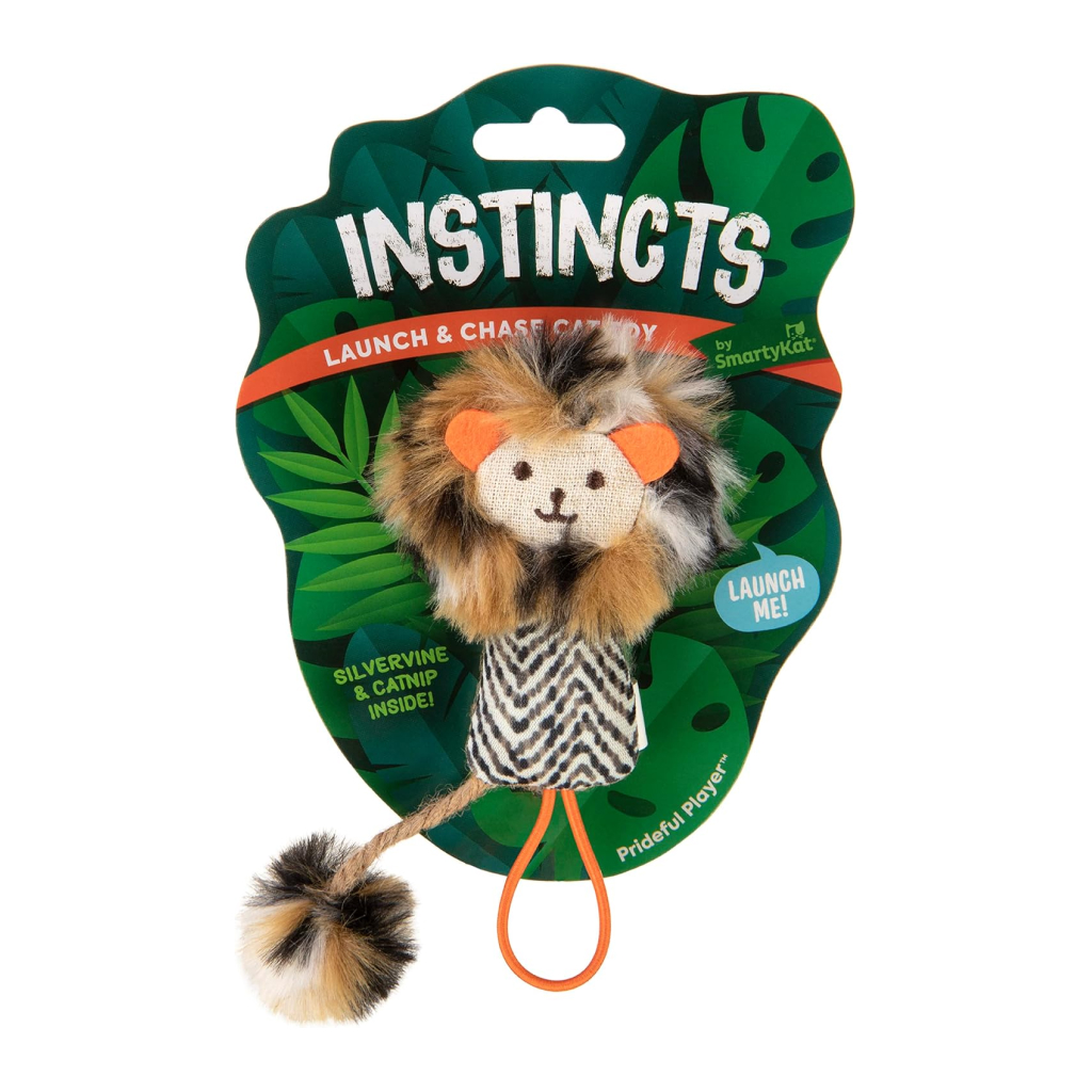 Instincts by SmartyKat Prideful Player Launcher Cat Toy, 1-count image number null