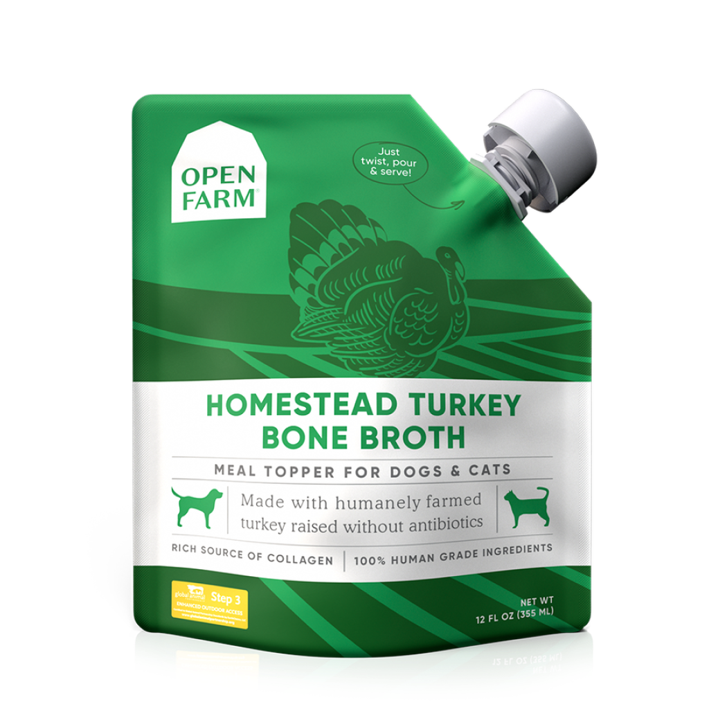 Open Farm Turkey Bone Broth, 12-oz image number null