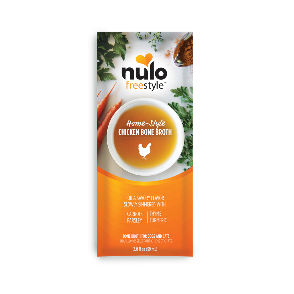 Nulo FreeStyle Dog Cat Chicken Bone Broth, 2-oz image number null