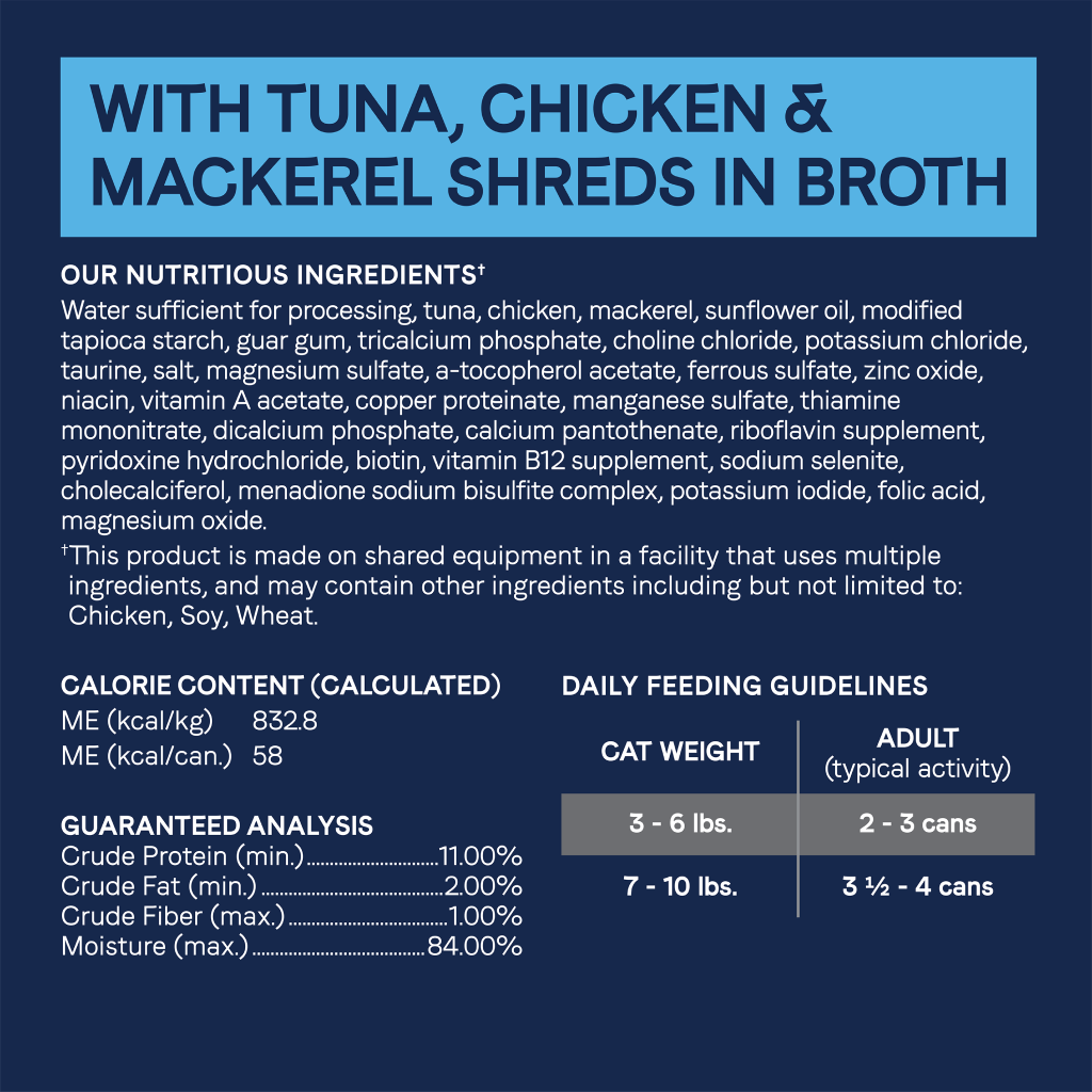 Canidae With Tuna, Chicken And Mackerel In Broth Cat Can image number null