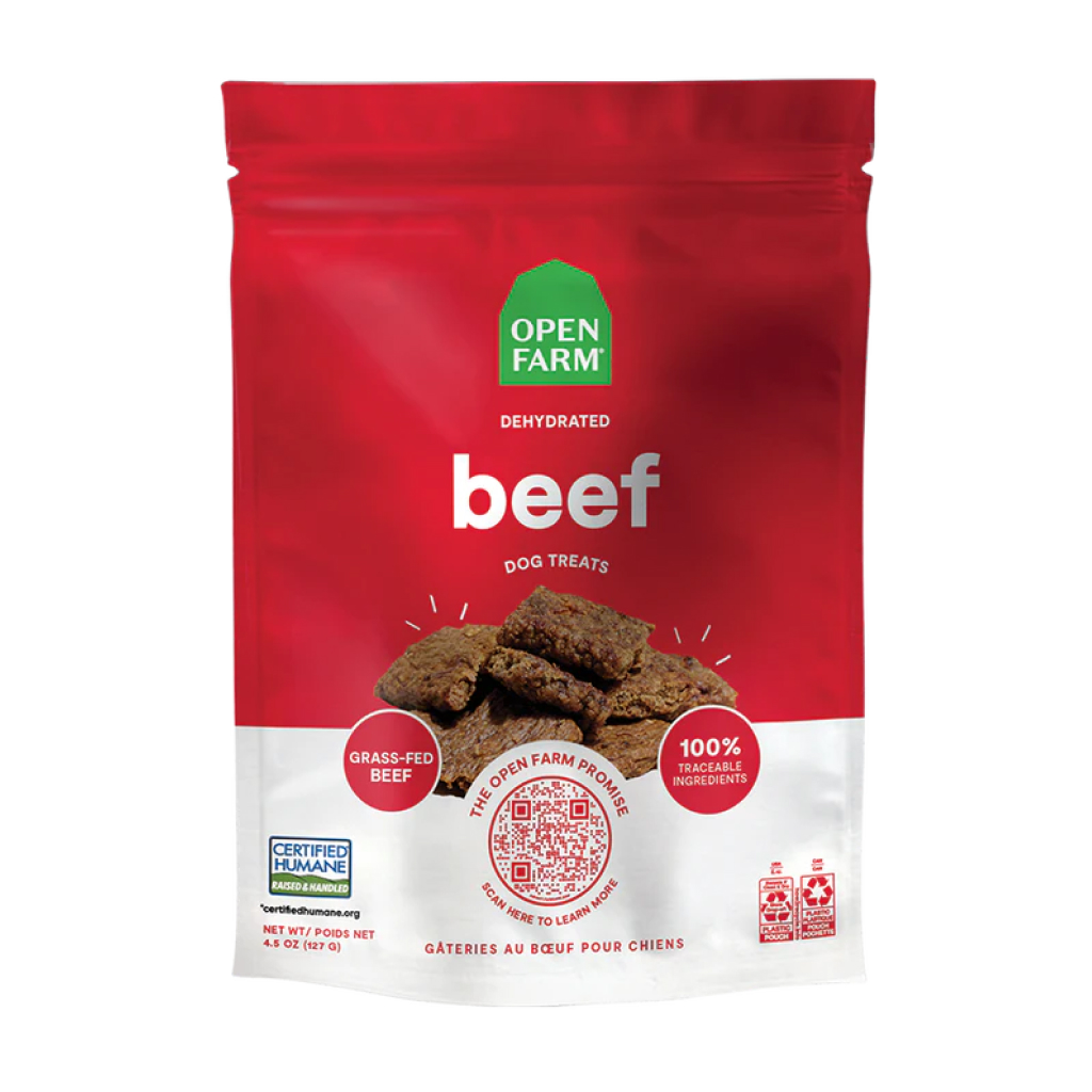 Open Farm Dehydrated Beef Treats, 4.5-oz image number null