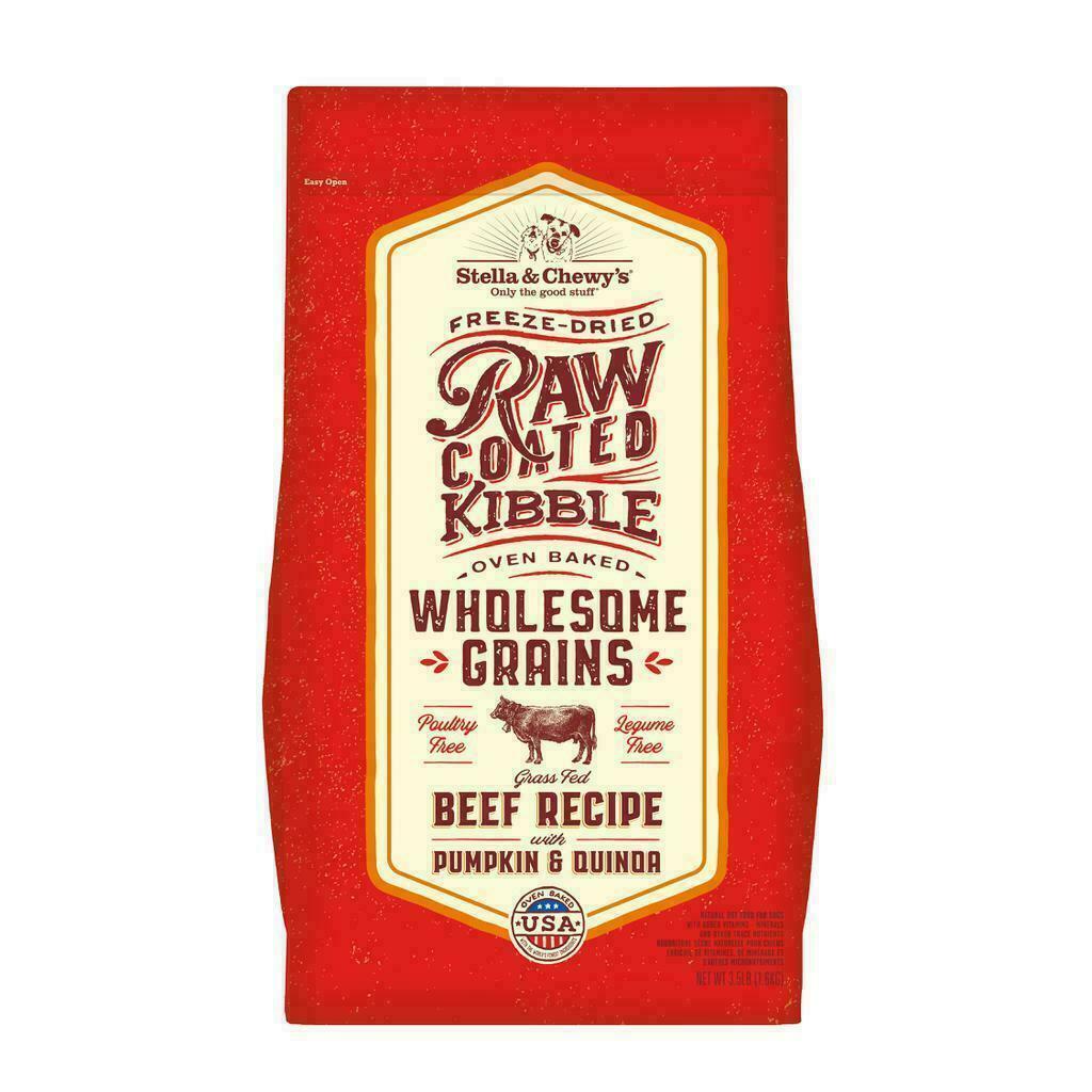 Stella & Chewy's Dog Raw Coated Kibble With Wholesome Grains, Grass-Fed Beef image number null