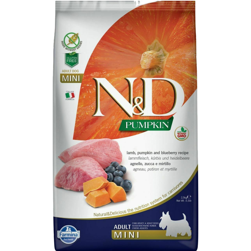 Farmina N&D Lamb & Pumpkin - Mini 5.5-lb image number null