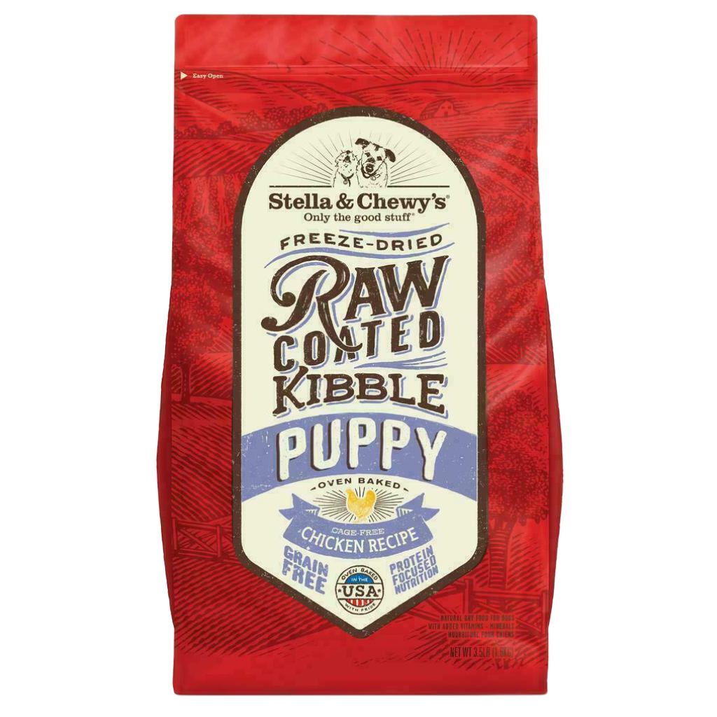 Stella & Chewy's Dog Raw Coated Kibble, Cage-Free Chicken For Puppies image number null