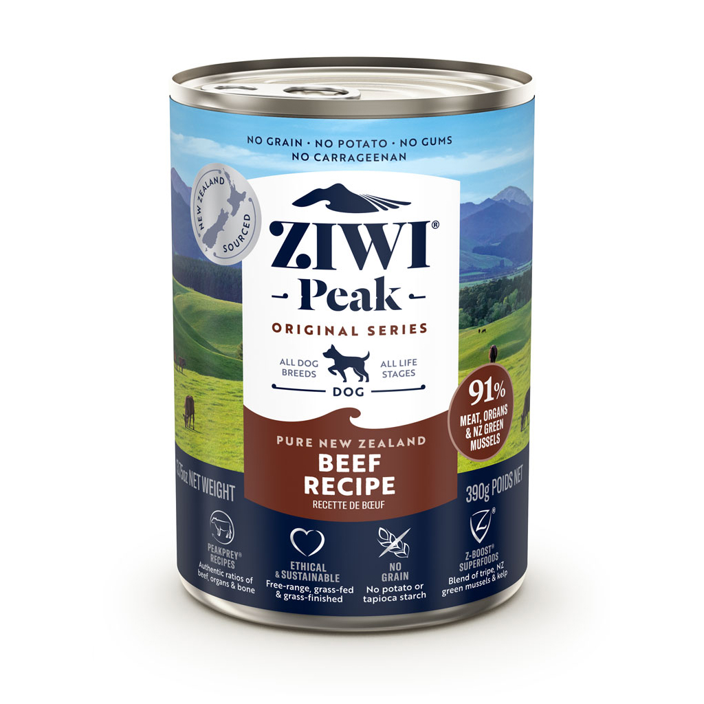 ZIWI Peak Beef Recipe Dog Can, 13.75-oz image number null