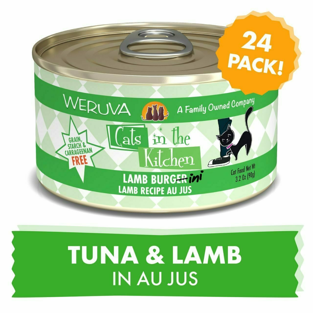 Weruva Cats In The Kitchen, Lamb Burger-Ini With Lamb Au Jus Cat Food image number null