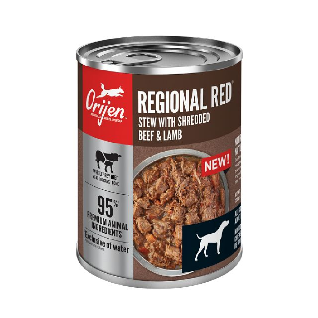 ORIJEN Premium Wet Dog Food Regional Red Stew, 12.8-oz image number null